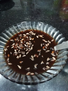 A picture of Imli and jaggery chutney.