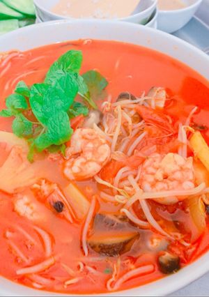 Hình của món Soup tomyum.