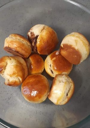 Une photo de Briochettes fourrées au nutella