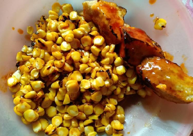 Bagaimana Menyiapkan Jagung manis bakar yang Enak