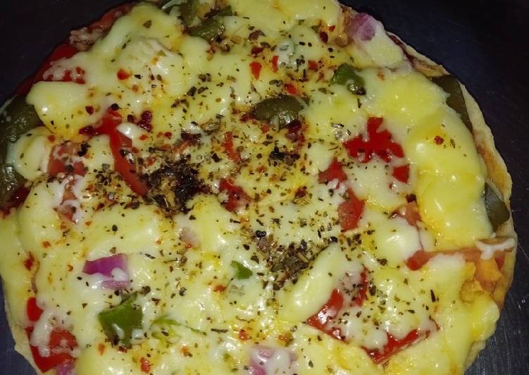 Recipe of Ultimate Cheese Burst Pizza