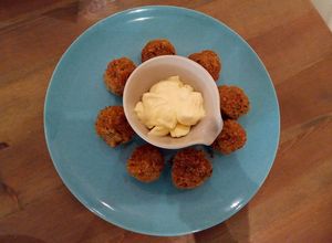Foto di Polpette di lenticchie finger food