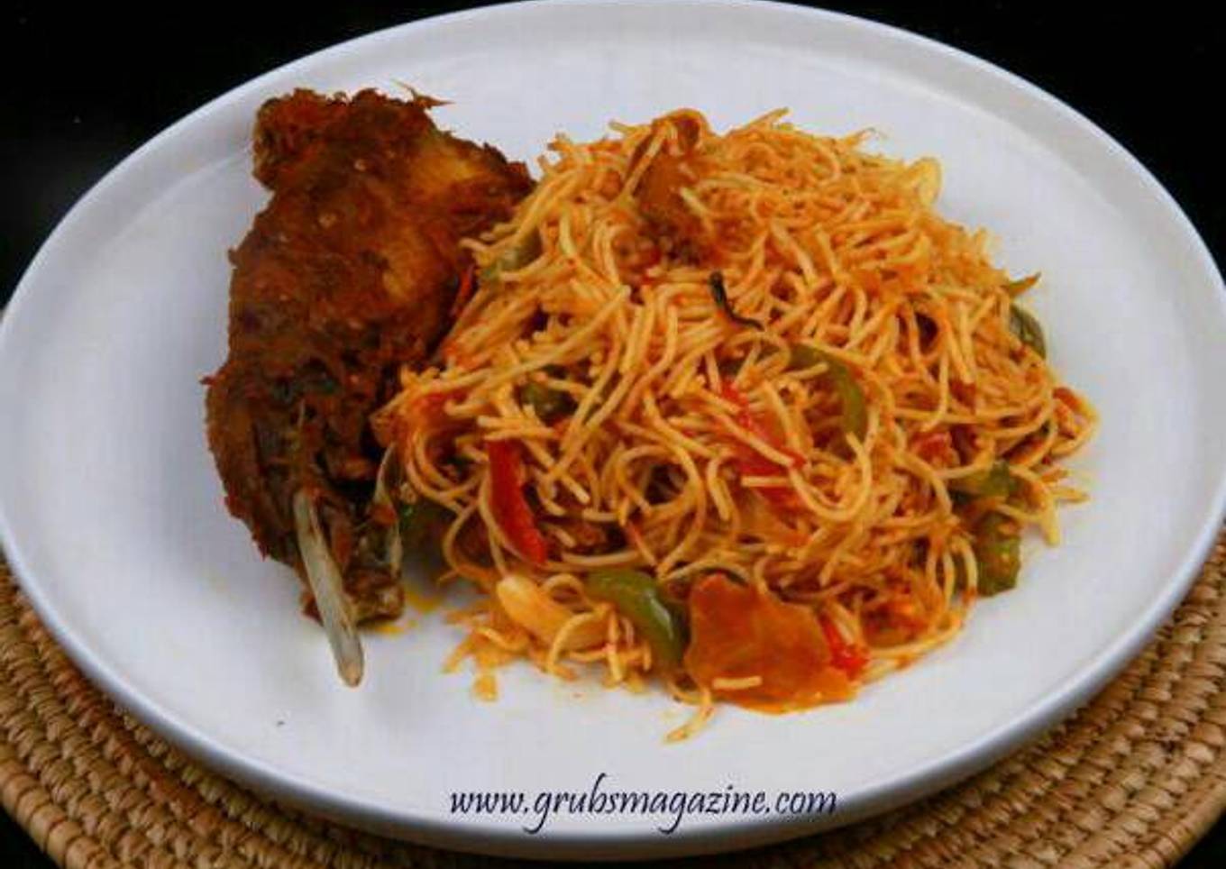 Jollof Spaghetti