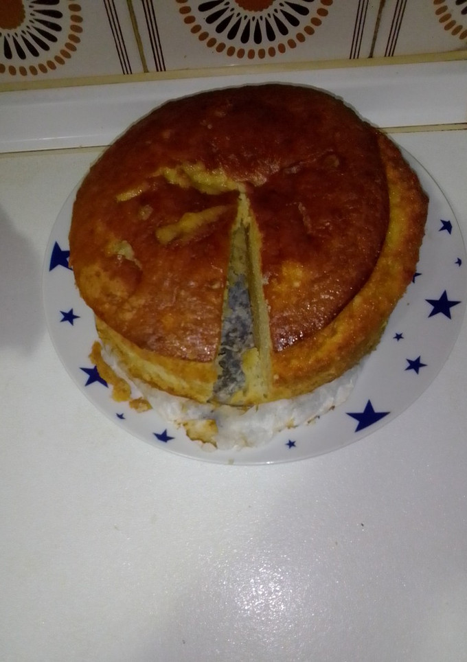 Una foto de Bizcocho de piña en almíbar con un toque de anís