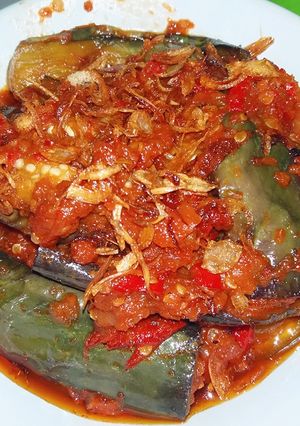 Foto resep Terong balado 🍆sambaladoo 👧