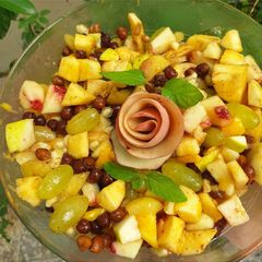 A picture of Healthy fruit salad.