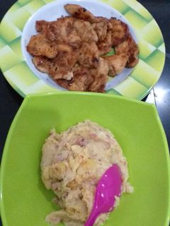 Foto resep Ayam panggang teflon n mashed potato