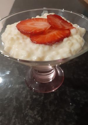 A picture of Sago pudding.