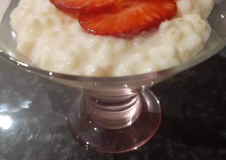 Sago pudding Sago pudding