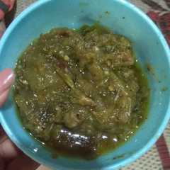 Foto resep Sambal Lado Mudo Ijo + teri