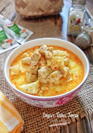 Foto resep Sayur Tahu Tempe Kuah Santan