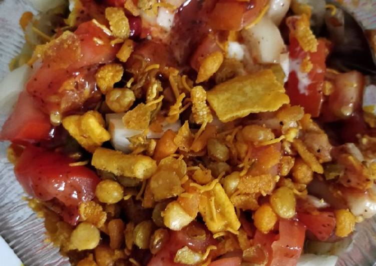 Step-by-Step Guide to Prepare Homemade Quick &#34;store cupboard&#34; Chaat (Indian salad)