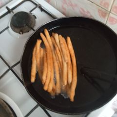 A picture of Gari snack(sandan ba'are).