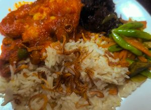 Gambar Nasi Minyak dengan Butter dan Serai