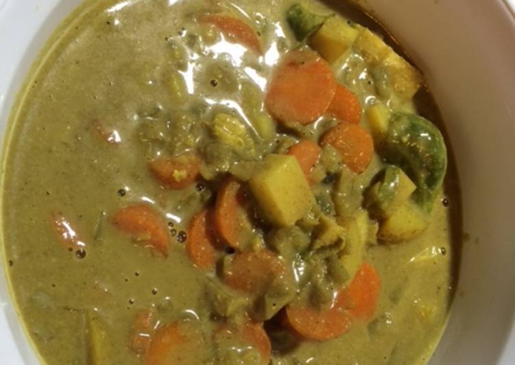 Recipe of Speedy Savory Curry Soup