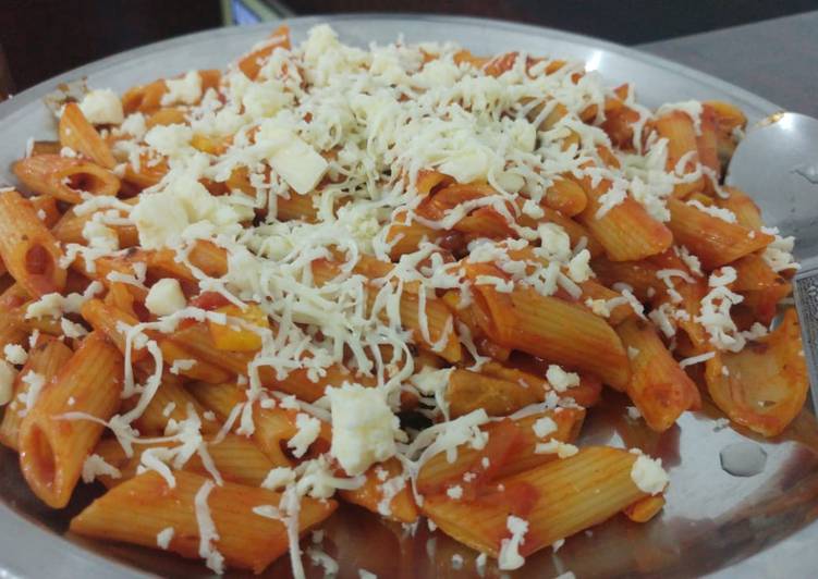 Simple Way to Serve Yummy Penne pasta
