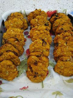 Una foto de Galletas de zanahoria y avena