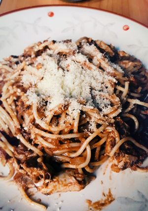 Una foto de Tallarines🍝💕