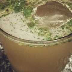 A picture of Mint lemon masala soda.