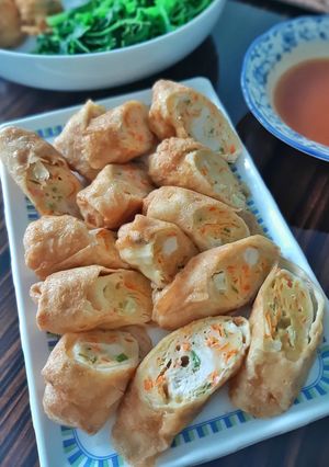 Foto resep Chicken Egg Roll