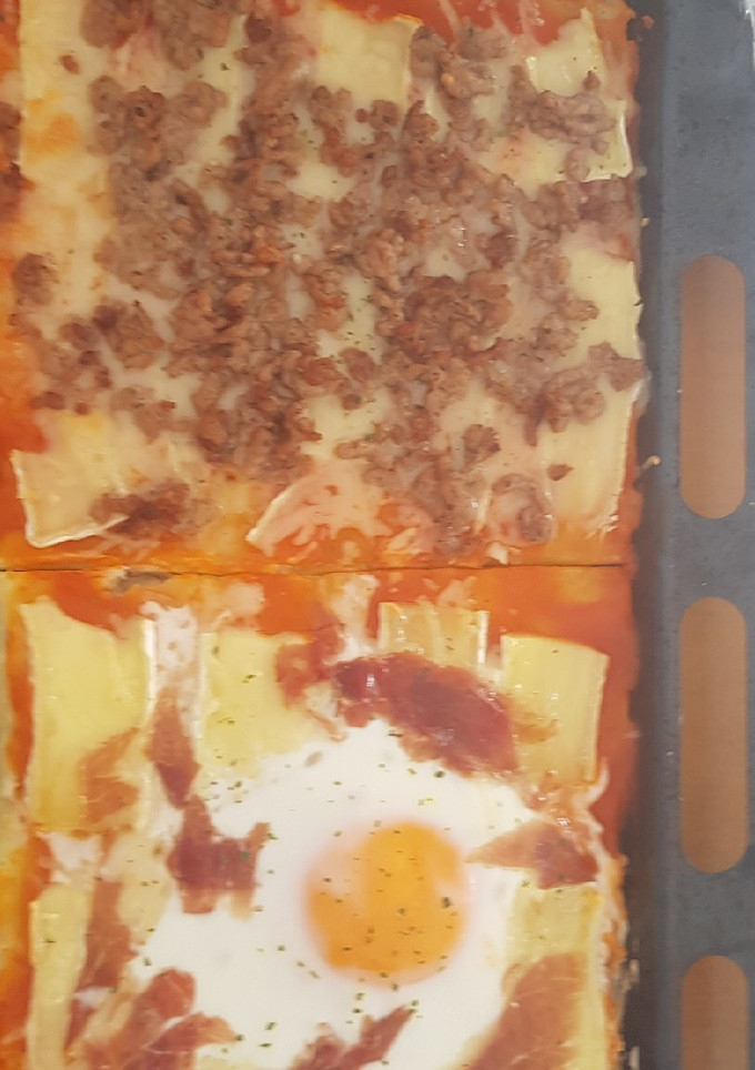 Una foto de Pizzas con base de patata