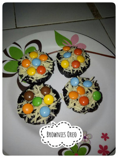 Foto resep Brownies Kukus Oreo Simple 2 Bahan