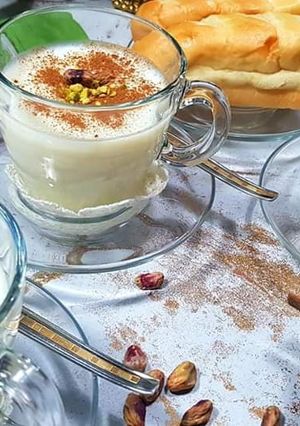 A picture of Sahlab Hot Drink.