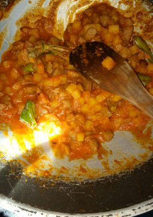 Foto resep Sambel goreng kentang bakso
