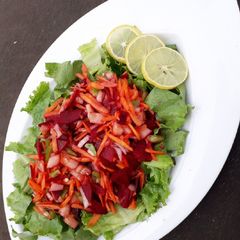 A picture of Carrot and Beetroot Salad.