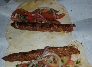 Una foto de Shish kebab