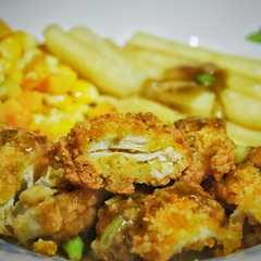 รูปของ Chicken katsu paling mudah 😍😍