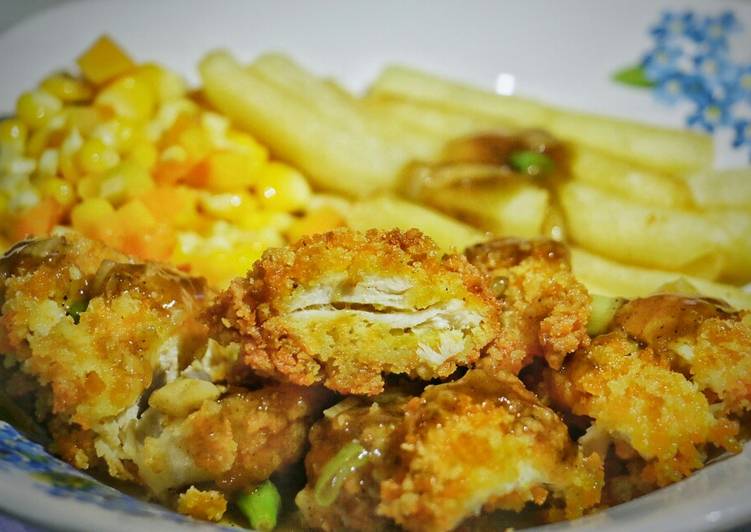 Resep Chicken katsu paling mudah 😍😍 yang Enak