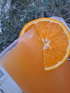 صورة لوصفة عصير برتقال...♥️