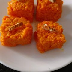 A picture of Mango Burfi.