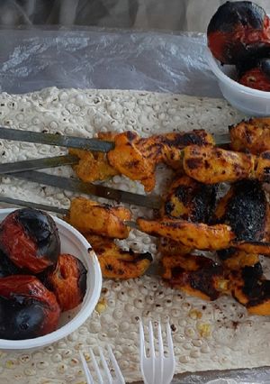 عکسی از دستور جوجه کباب