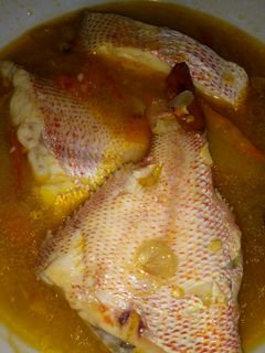 Foto resep Kuah asem kakap merah