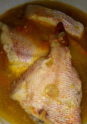 Foto resep Kuah asem kakap merah