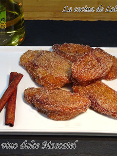 Una foto de Torrijas de vino dulce Moscatel