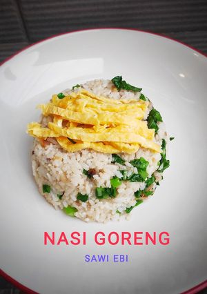 Foto resep Nasi Goreng Sawi Ebi