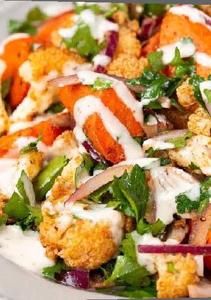 A picture of Cous cous salad.