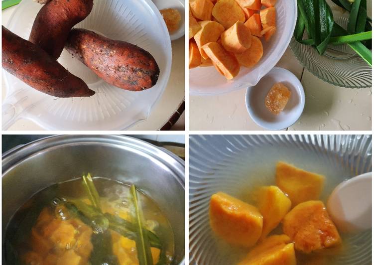 Recipe of Super Quick Homemade Dessert- Sweet Potatoes Soup