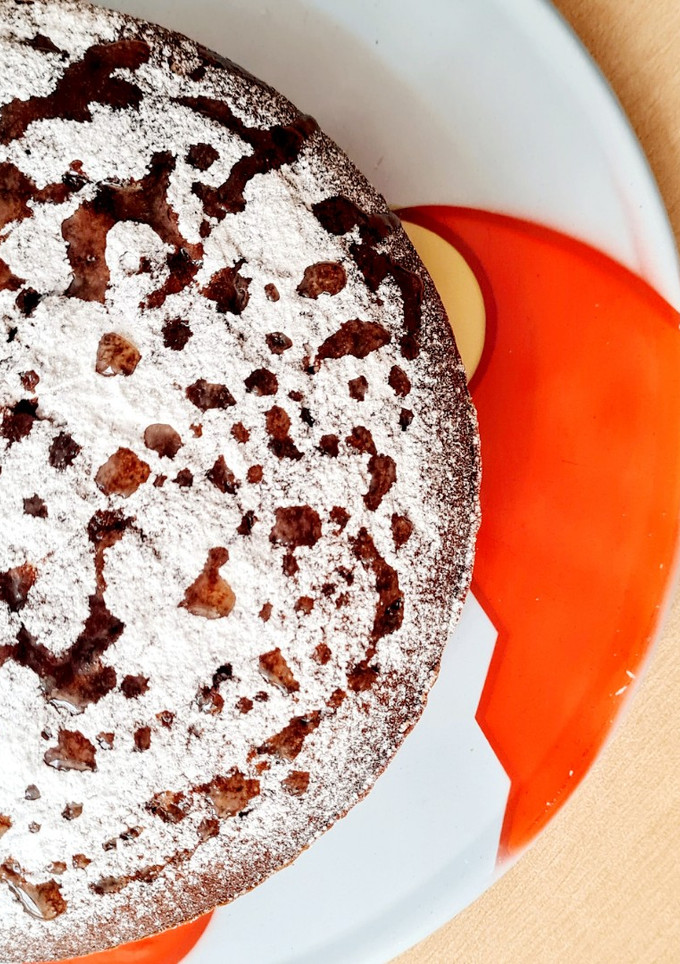 Una foto de Torta de miel, canela y nueces 🍯 🐝 🐝 Torta de buenos augurios 🎂