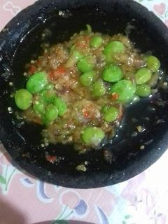 Foto resep Sambal bawang petai