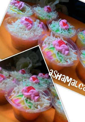 Foto resep rainbow cup