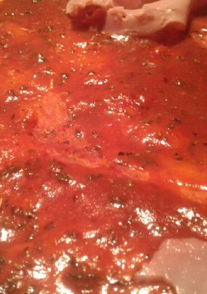 Una foto de Salsa para pizza