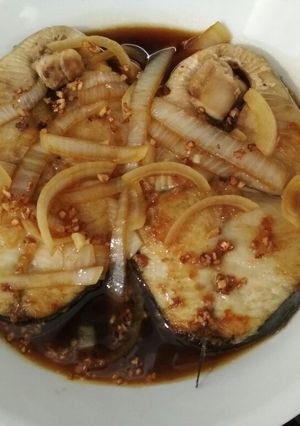 Foto resep Tengiri in soy sauce