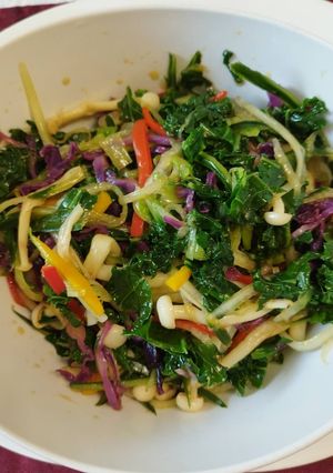 溫拌酸甜辣老虎菜 的食譜成品照片