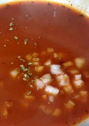 Una foto de Pancita de res o menudo rojo