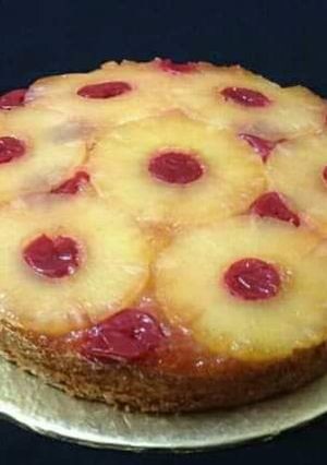 A picture of Pineapple Upside Down Cake!.
