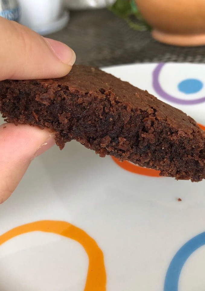 Una foto de Brownies de cacao y aceite!